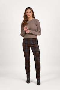 Pull On Pants Aw25: 294 Soho - Slim Leg Full Length Pull-On