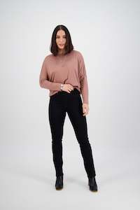 Home Page: 234DN Bay Pull On - Black Denim