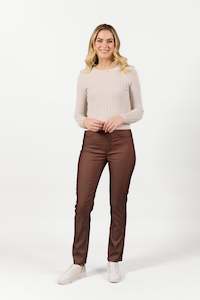 Sale Pull On Pants: S234 Bay Pull On - Tiger Velvet
