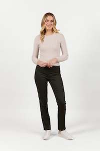 Sale Pull On Pants: S234D Bay Pull On - Olive