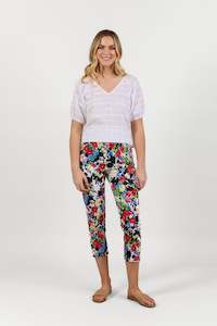 Sale Pull On Pants: S271LW Harbour 7/8 - Bouquet