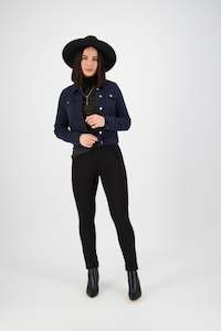 2053K Rider Denim Jacket - Carbon