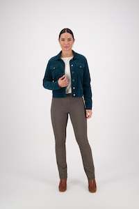 Permanent Collection Jackets: 4051M Core Cord Jacket - Peacock