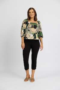 Paris Collection: P5363 Paris Crop - Black