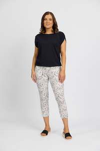 Crop Pc: P5363 Paris Printed Crop - Tonic