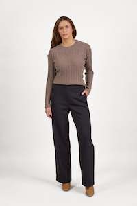Pull On Pants Aw25: 5030A Wide Leg Pull-On - Ink