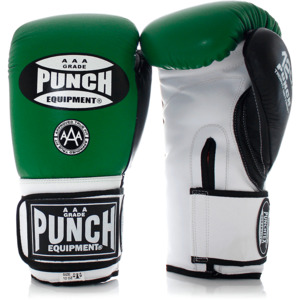 Disc Z Punch: 9020 TROPHY GETTER BOXING GLOVES GREEN