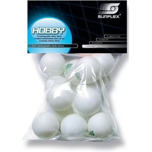 Disc Z Sunflex: E2232      ~ SUNFL TT BALLS HOBBY WH 20806