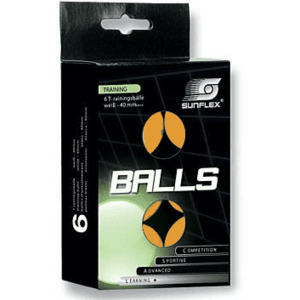 E2130      ~ SUNF TT BALL TRAIN ORANGE 6BOX
