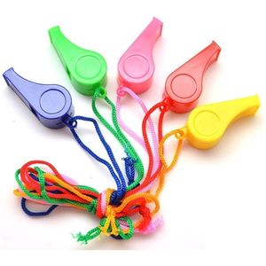 Disc Z Tiger: A2123      ~ 55MM PLASTIC WHISTLE W/LANYx12