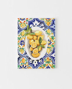 Living: Paint By Numbers: Amalfi Lemons