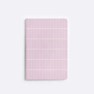 Lettuce: Lilac Tile A5 Softcover Notebook