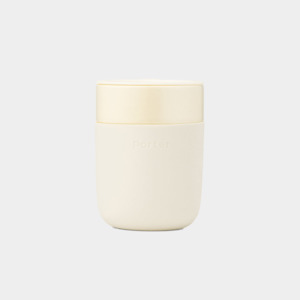 Cream Ceramic Travel Mug