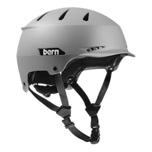 Bike Helmets: Bern Hendrix MIPS Matte Gray