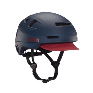 Bike Helmets: Bern Hudson MIPS Matte Navy