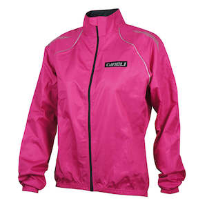 Jackets Vests: Pink Windbreaker Jacket