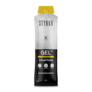Styrkr GEL50 Citrus Fruits Dual-Carb Energy Gel