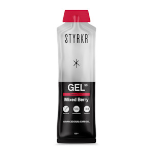 Styrkr GEL50 Mixed Berry Dual-Carb Energy Gel