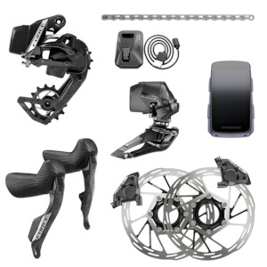 SRAM Force AXS 2X Groupset with Hammerhead Karoo
