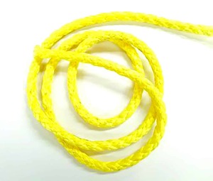 12mm Nautilus Yellow Multiplait Rope (per 1.7m)