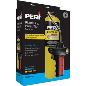 Peri Pistol Grip Brass Tip Gas Torch Kit