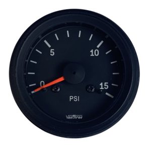 Products: 150 PSI Air Pressure Gauge White Dial Chrome Bezel