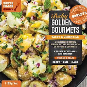 Vegetables 1: Oakleys Golden Gourment Potato 2.5kg