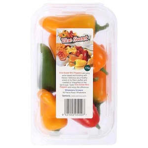 Vegetables 1: Vine Sweet Mini Peppers