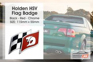 Holden HSV Flag Badge Holden Decals Vehicle Graphics NZ