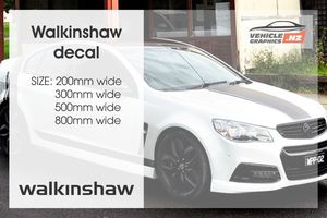 Walkinshaw Decal Holden Car Decals Vehicle Graphics NZ