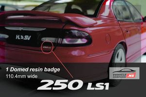 HSV 250 LS1 Boot Lid Badge Holden Stickers Vehicle Graphics