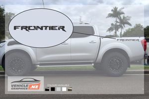 Nissan Navara Frontier Side Bed Decals Nissan Vehicle Decals
