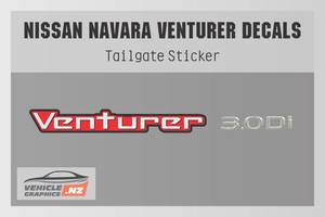 Nissan Navara Venturer 3.0Di Decal Nissan Vehicle Decals