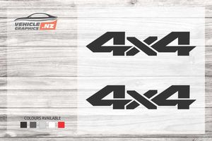 Generic 4x4 Decal 35055 4x4 Decals Vehicle Graphics NZ
