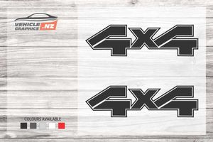 Generic 4x4 Decal 35048 4x4 Decals Vehicle Graphics NZ
