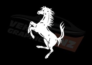 Products: Prancing Horse T-Shirt Automotive Tees Vehicle Graphics NZ