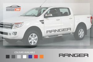 Products: Ford Ranger Side Lettering Decal Ford Vehicle Decals Vehicle Graphics