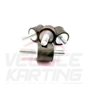 Products: Silent Block mounting coil M6 long Vortex - Veloce Karting PDB Racing Team New Zealand