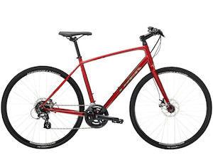 Products: Trek FX 1 Disc Gen 3 - Rage Red - Velo Ronny's Bicycle