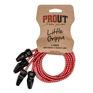 Products: Prout Little Grippa Bungy 5mm x 600mm (4 pack) - Velo Ronny's Bicycle
