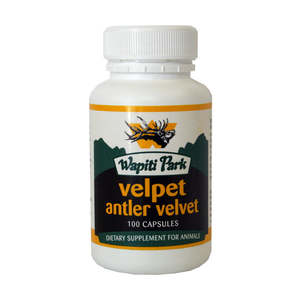 Wapiti Park: Velpet Antler Velvet 100 x 750mg