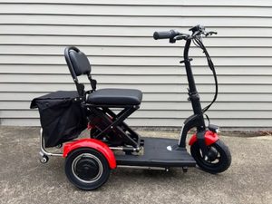NEW PRODUCT. CTS600 Folding travel scooter Red Venture Scooters