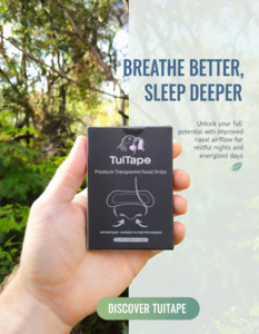 Tui Tape Clear Nasal Breathing Strips