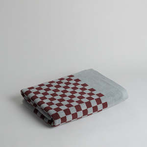 Baina: Roman Organic Cotton Pool Towel | Cement & Rhus