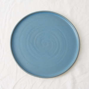 Leach Studio: Round Platter  |  Blue