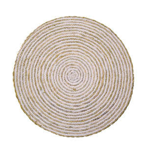 Table Linen: Round Jute/Cotton Placemat