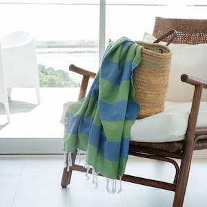 Towels Cloths: Santorini Towel | Denim & Olive