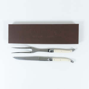 Carving Set | Ivory