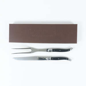 Carving Set | Black