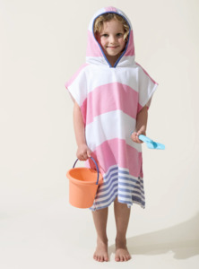 Kids Hooded Towel | Pink